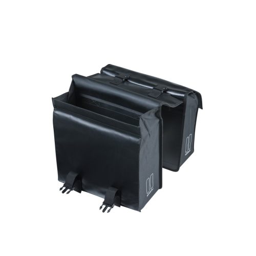Basil dupla táska Urban Load Double Bag, Universal Bridge System, fekete