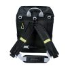 Basil egyoldalas táska és hátizsák Miles Daypack, Hook ON, fekete lime