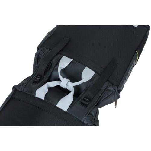 Basil dupla táska Miles Double Bag, Universal Bridge System, fekete lime
