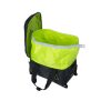 Basil csomagtartó táska Miles Trunkbag, Universal Bridge System, fekete lime