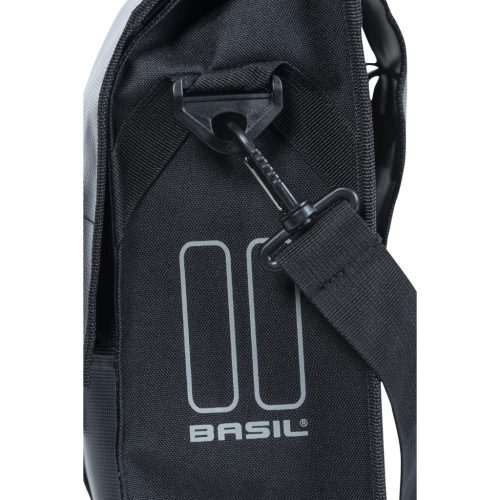 Basil egyoldalas táska Urban Load Messenger Bag, Hook ON, fekete