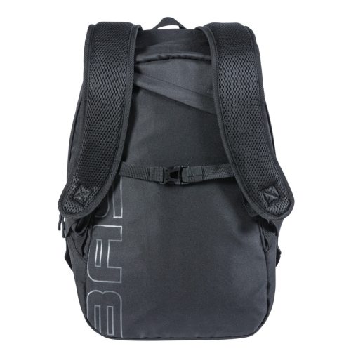 Basil egyoldalas táska és hátizsák Flex Backpack, Hook ON, fekete