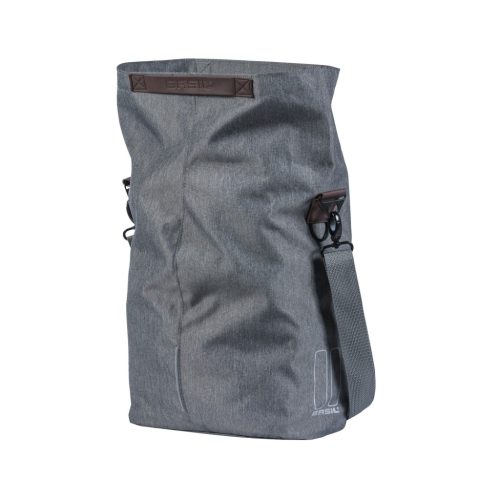 Basil egyoldalas táska City Shopper, Hook ON, szürke