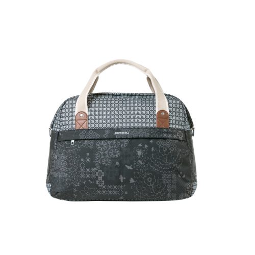 Basil egyoldalas táska Boheme Carry All, Hook ON, charcoal fekete