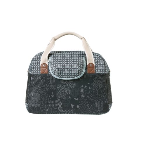 Basil egyoldalas táska Boheme Carry All, Hook ON, charcoal fekete