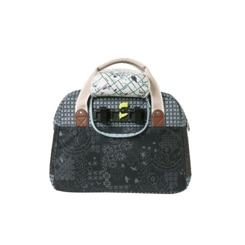 Basil egyoldalas táska Boheme Carry All, Hook ON, charcoal fekete
