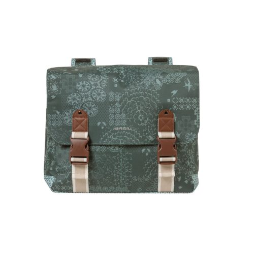 Basil dupla táska Boheme Double Bag, Universal Bridge System, forest zöld