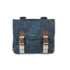 Basil dupla táska Boheme Double Bag, Universal Bridge System, indigó kék