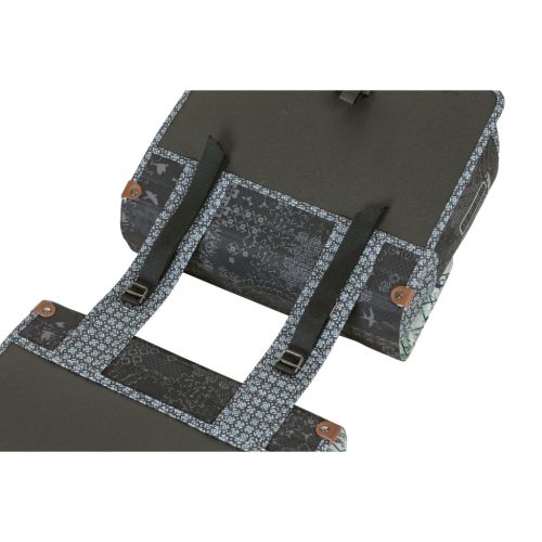 Basil dupla táska Boheme Double Bag, Universal Bridge System, charcoal fekete