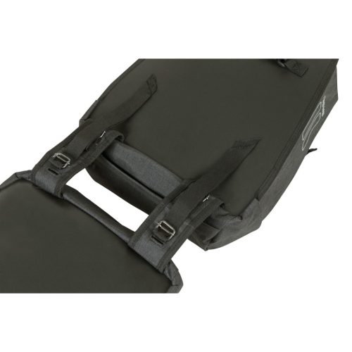 Basil dupla táska Discovery 365D Double Bag M, Universal Bridge System, szürke