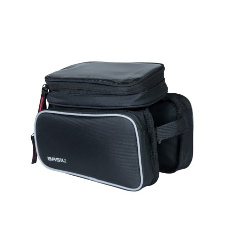 Basil váztáska Sport Design Double Frame Bag, fekete