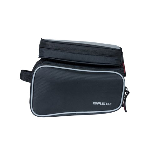 Basil váztáska Sport Design Double Frame Bag, fekete