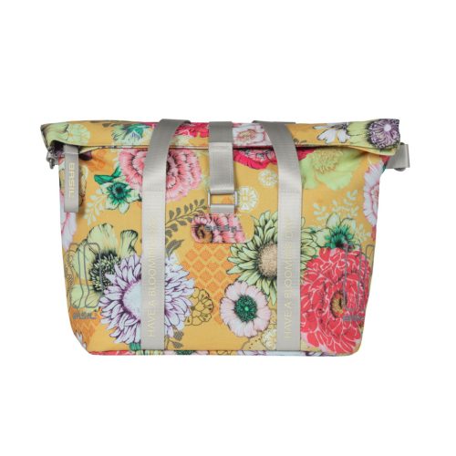 Basil egyoldalas táska Bloom Field Bicycle Handbag 3in1 KF-Hook ON-MIK ready, honey sárga