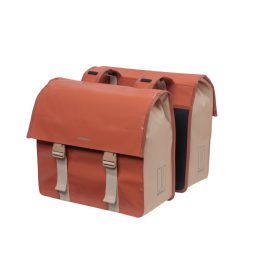   Basil dupla táska Urban Load Double Bag, Universal Bridge System, vörös
