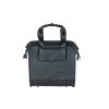 Basil egyoldalas táska Grand Tarpaulin Bicycle Shopper, MIK Hooks, fekete