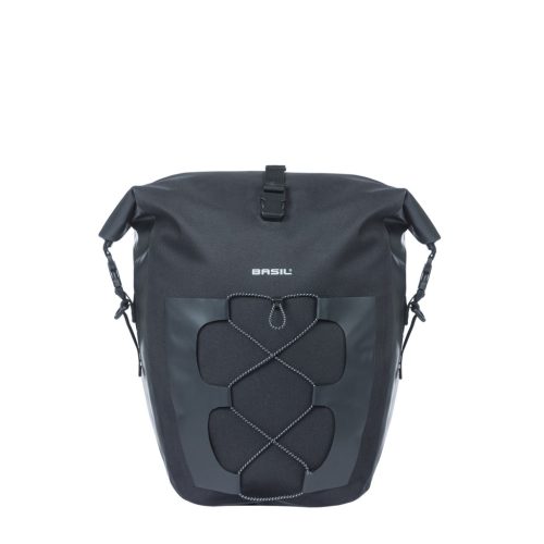Basil egyoldalas táska Navigator Waterproof L, Hook ON, 25-31 l, fekete