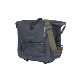   Basil csomagtartó táska Navigator Storm Trunkbag MIK 2.0 adapterrel (TBA 70173), 13literes, szürke