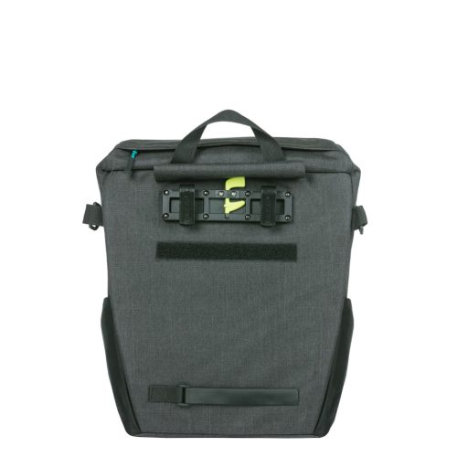 Basil egyoldalas táska Discovery 365D Single Bag L, Hook ON, szürke