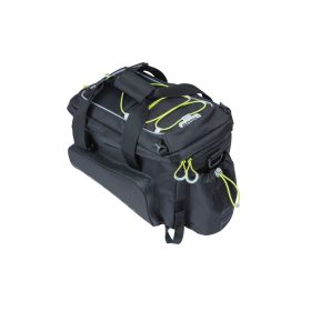   Basil csomagtartó táska Miles Trunkbag XL Pro, Universal Bridge System, fekete lime