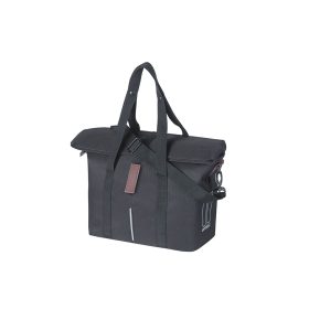   Basil egyoldalas táska City Handbag 3in1 KF-Hook ON-MIK ready, fekete