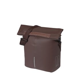   Basil egyoldalas táska City Shopper Vegan bőr, Hook ON, barna
