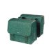 Basil dupla táska Flair Double Bag, Universal Bridge System, zöld