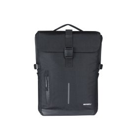   Basil dupla táska Move Double Bag, MIK 2.0 (TBA 70173 felfogatással), fekete