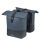 Basil dupla táska Cove Double Pannier Bag, 28-32 l, navy kék/fekete