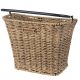 Basil első kosár Bremen Rattan Look KF, KF kompatibilis, kormányadapter nélkül (TBA 70177), világosbarna