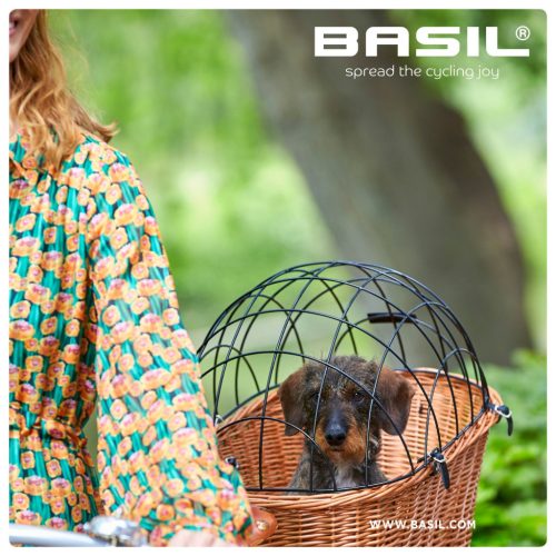 Basil kisállatszállító rács - Pasja 45cm Space Frame, fekete
