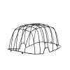 Basil kisállatszállító rács - Buddy Space Frame, fekete