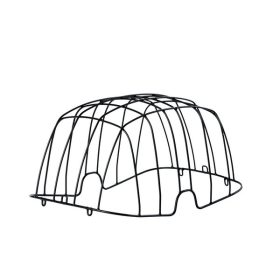 Basil kisállatszállító rács - Buddy Space Frame, fekete