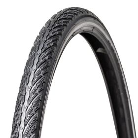   Vee Rubber kerékpáros külső gumi 42-622 28x1,60 VRB447 Comfort Plus, 3mm defektvédelemmel, reflektoros, fekete