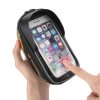 Kormányra szerelhető telefontartó 6,5" képernyőméretig, 1 liter, fekete
