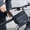 1,5 literes váztáska lecsatolható telefontartóval akár 6,7" képernyőméretig, fekete