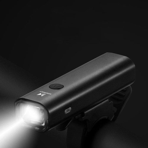 Akkumulátoros első lámpa, nagy fényerejű (akár 200lm) USB-n tölthető, fehér fényű