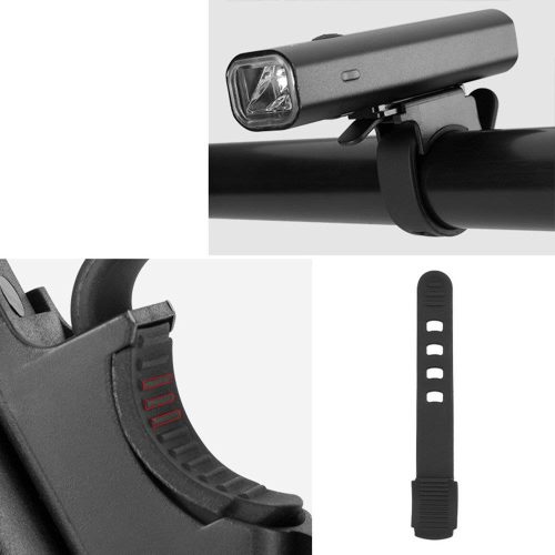 Akkumulátoros első lámpa, nagy fényerejű (akár 200lm) USB-n tölthető, fehér fényű