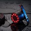 LED hátsó lámpa, USB-n tölthető, 5 üzemmód