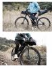 Rhinowalk 12 literes, vízálló Bikepacking kormánytáska készlet túrakerékpározáshoz